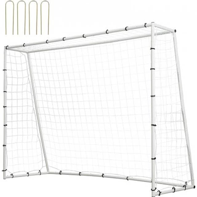 VEVOR Soccer Rebound Trainer 8x6FT Iron