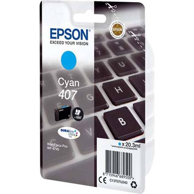Epson 407 (Cyan)
