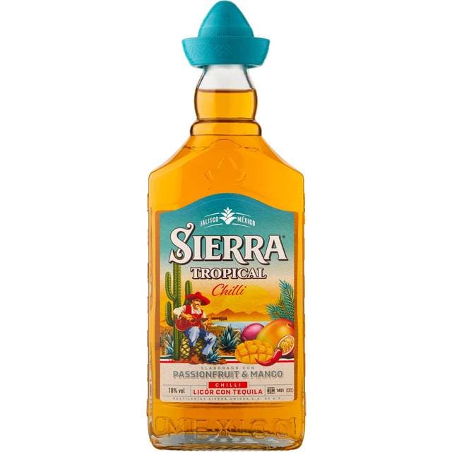 Sierra Tropical Chilli Tequila Liqueur 50cl
