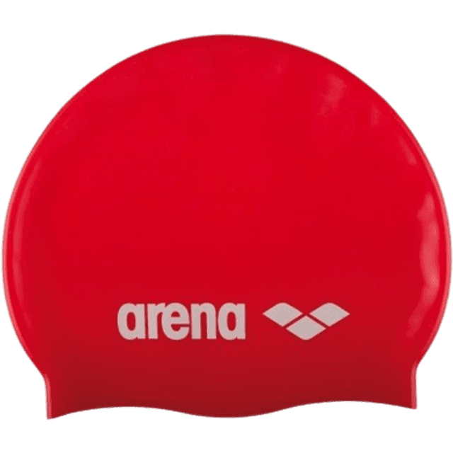 Arena Classic Silicone Cap - Red/White