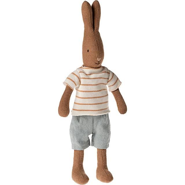 Maileg Hare Str 1 Brun T-shirt Og Shorts