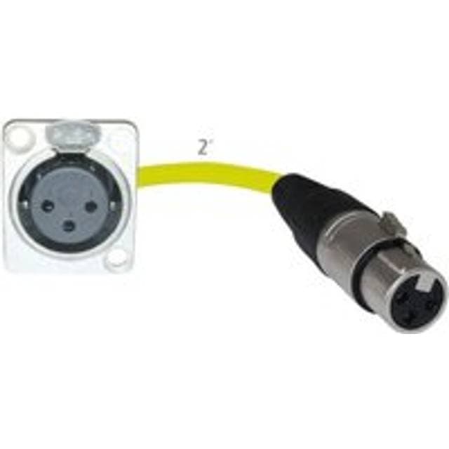 MCSproaudio Floor Stage Box Panel Mount Drop