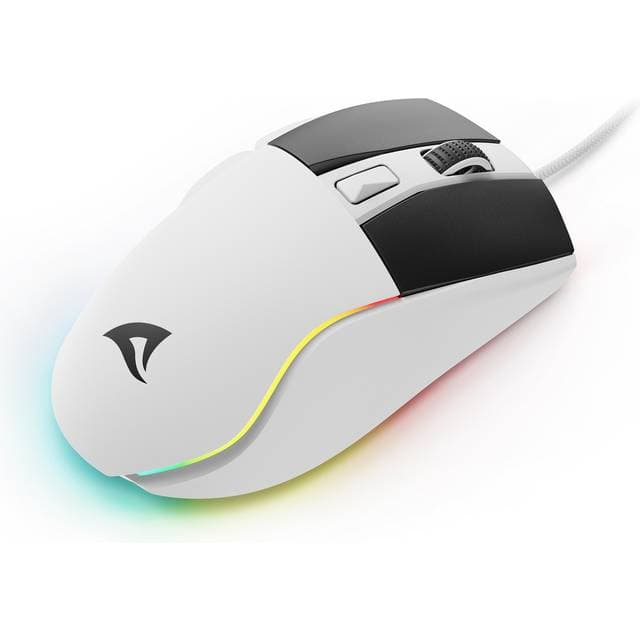 Sharkoon Gaming mus, Hvid 4044951040223