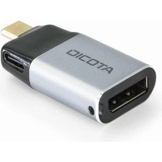 Dicota USB-C Videoadapter 100W 8K Mini Sølv