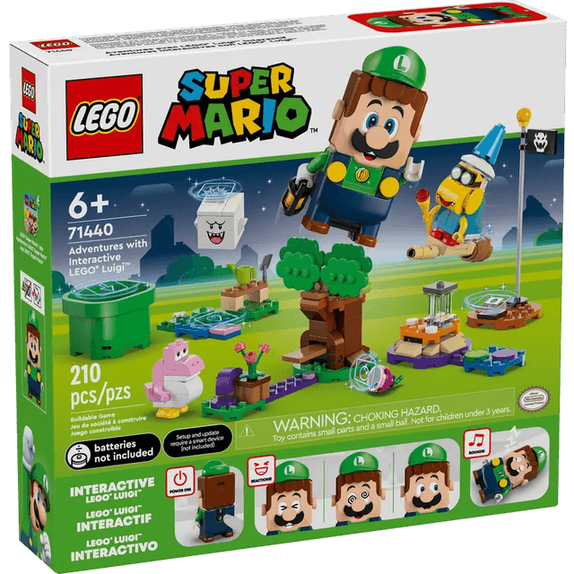 LEGO Eventyr med interaktiv LEGO Luigi 71440