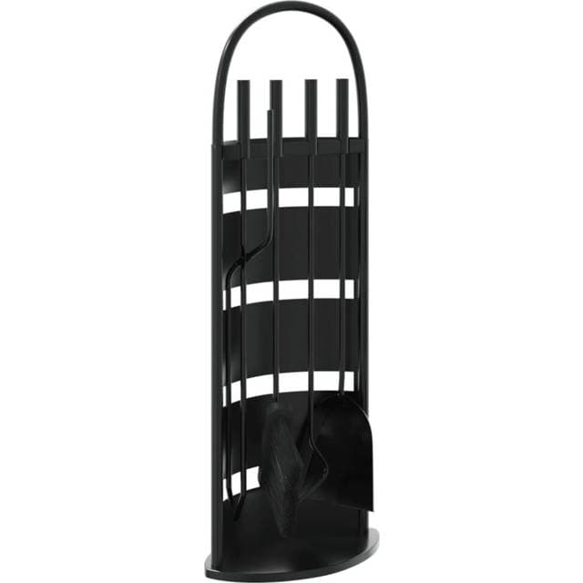 vidaXL Pejsesæt 5 Dele 23x15x66 cm Stål