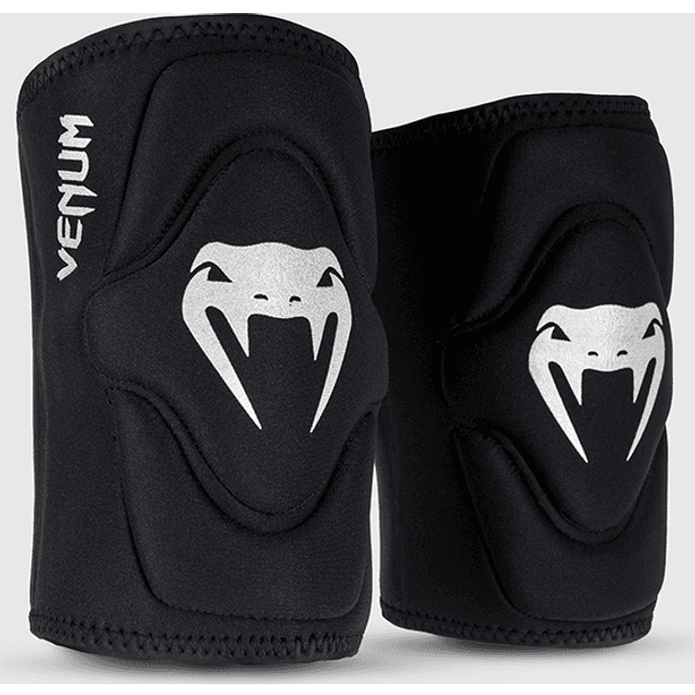 Venum Kontact Knæbeskyttere Sort Sølv