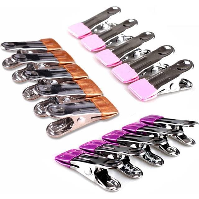 Fommen Stainless Steel Clothes Pins 30 Packs