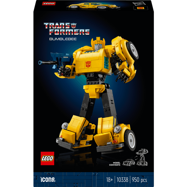LEGO Icons Transformers Bumblebee 10338