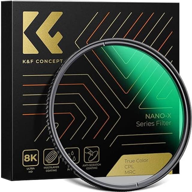 K&F Concept Nano-X Mrc Polarizing Filter 62mm
