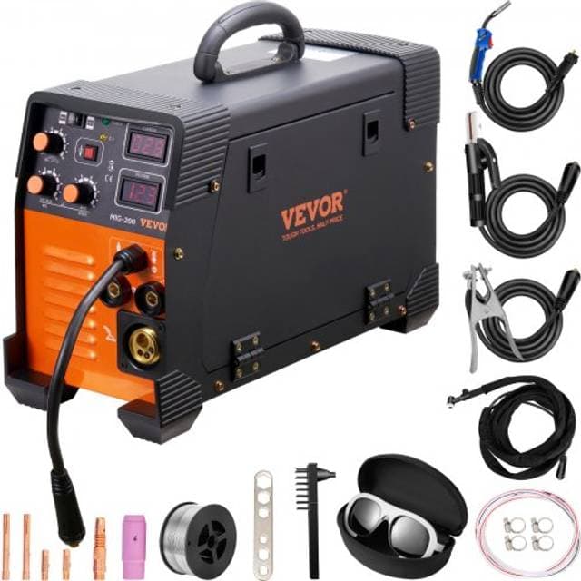 VEVOR Mig Welder 200 Amp 3 in 1 Svejsemaskine