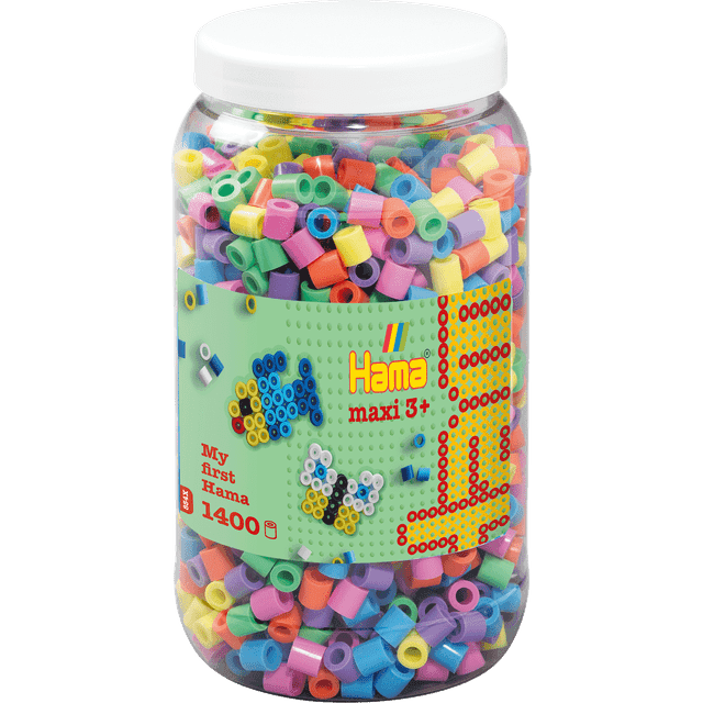 Hama Beads Maxi Beads in Tub 1400pcs 8541