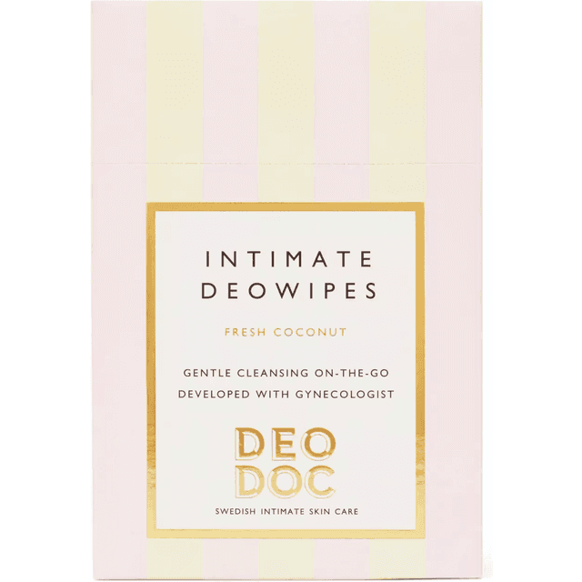 DeoDoc DeoWipes Intimate Fresh Coconut 10-pak