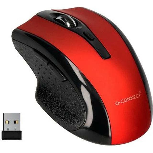 Q-CONNECT 4-Przyciskowa Oburęczerwona