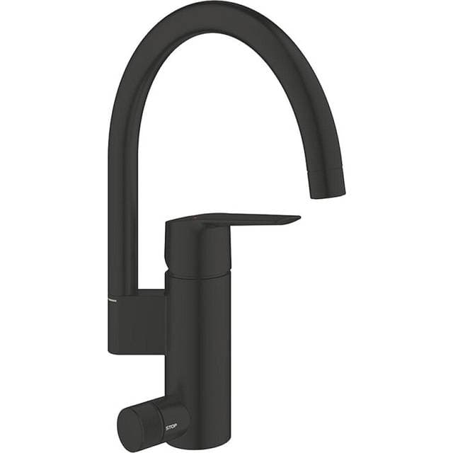 Grohe Start Køkkenbatteri Lang Tud Mat Sort