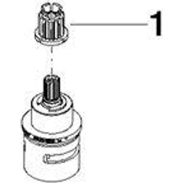 Dornbracht Omskifter 180° Lifetime