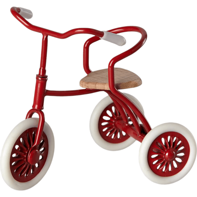 Maileg Abri à Tricycle Mouse Red