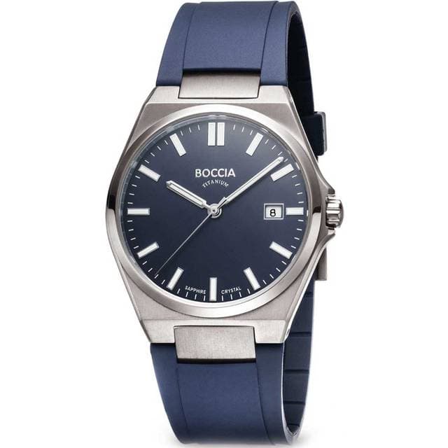 Boccia Titanium 3667-01 Blå kvarts