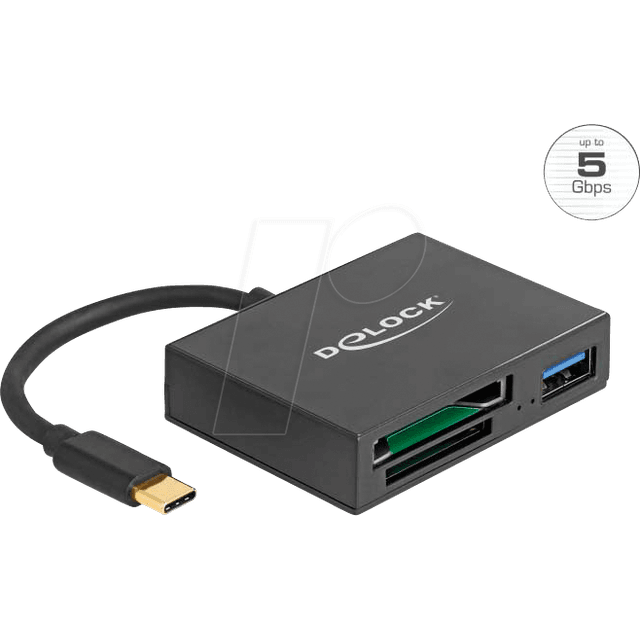 DeLock Kortlæser USB-C