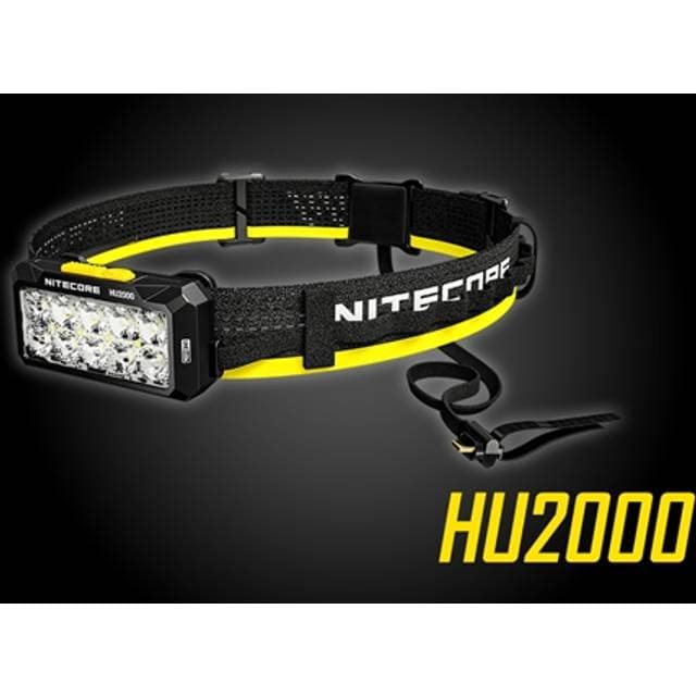 NiteCore HU2000 Black Yellow Headlamp