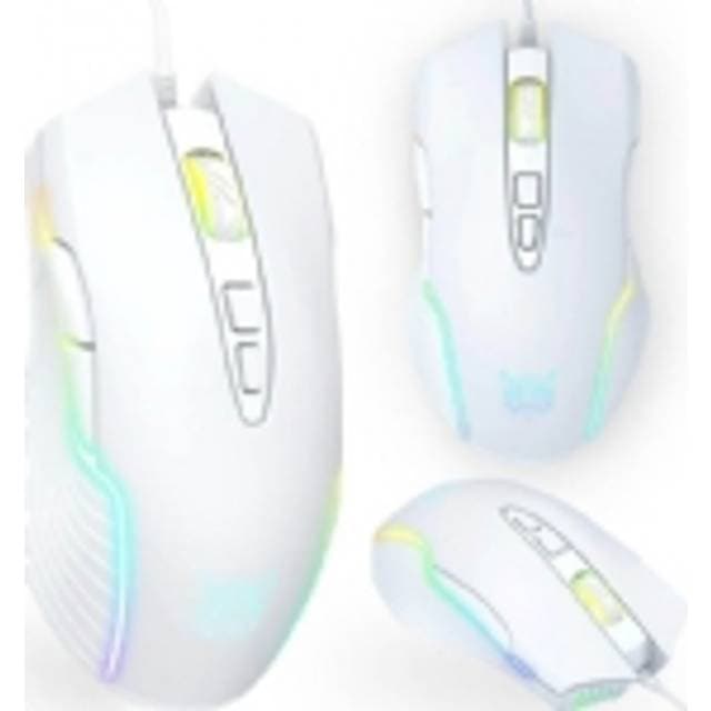 Onikuma CW905 gaming mouse white