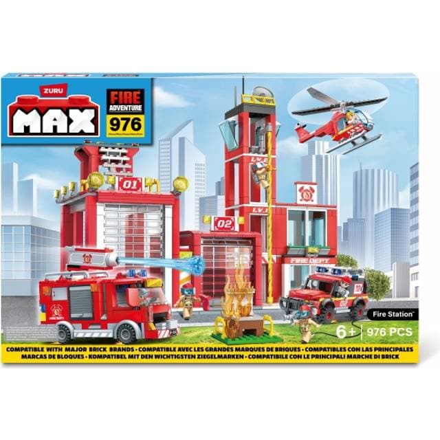 Max Bricks Brandstation - 933 stk