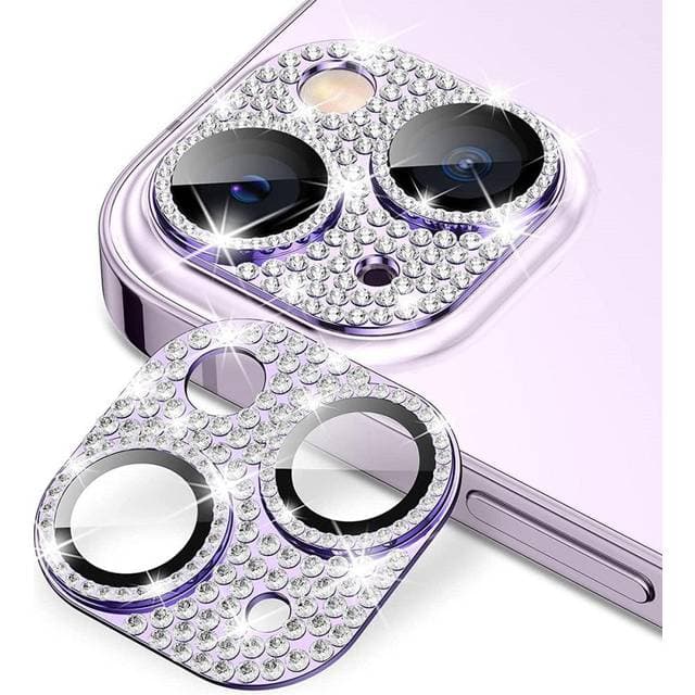 Enkay Mini Glas til Kameralinse m. Rhinsten