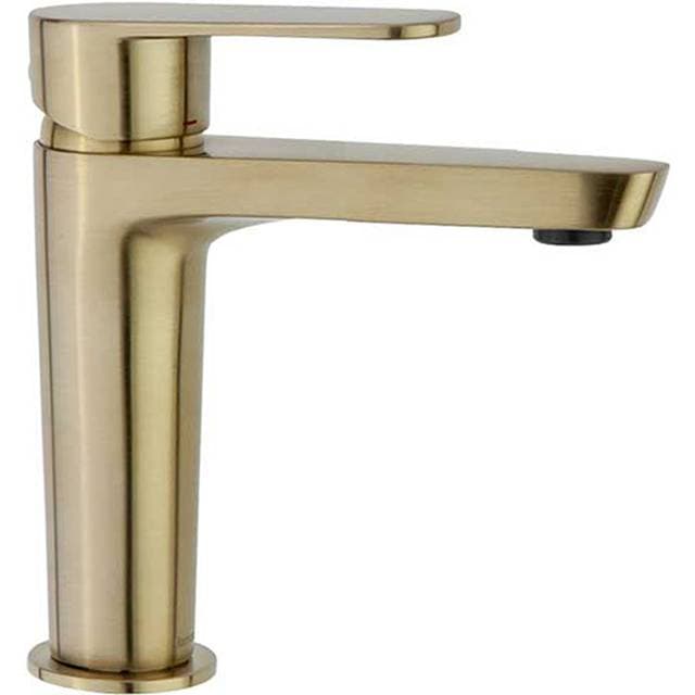 Hill Ceramic Tvättställsblandare Guld Matt