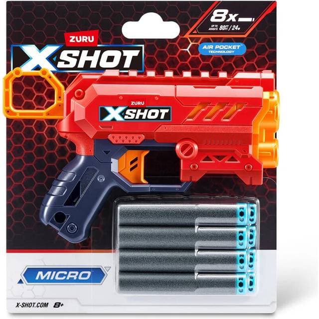 Zuru X-shot Excel Micro 2.0 Blaster 8 Darts
