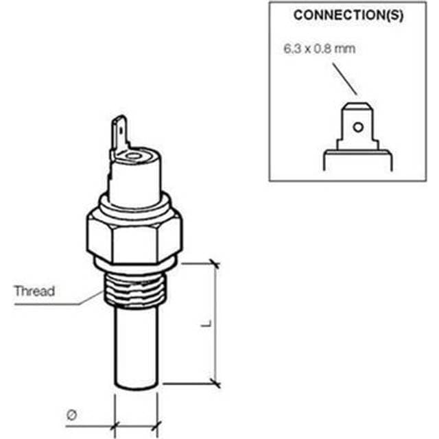 Vetus 3-Bladet Propel P3B Venstre
