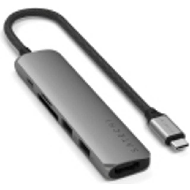 Satechi 6-in-1 USB-C Slim Multiport Adapter