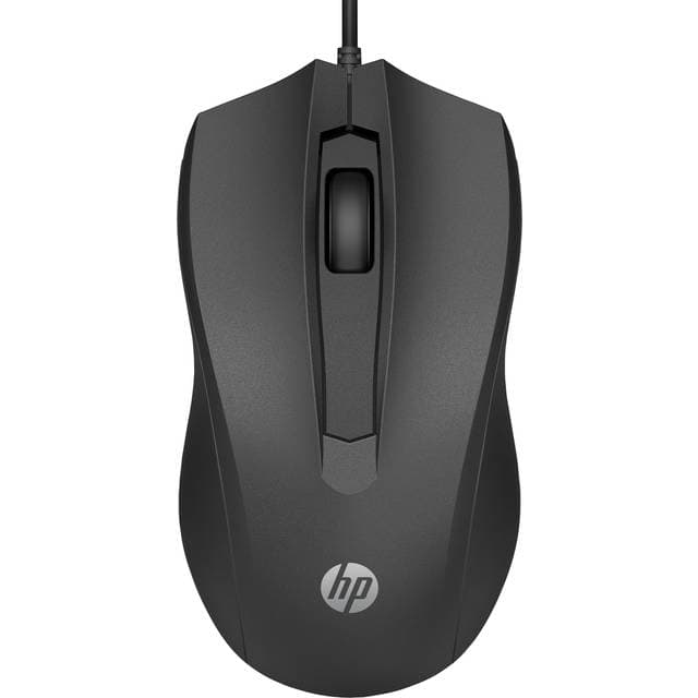 HP Wired Mouse 100 Optical USB Type-A