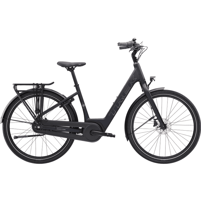 Trek District+ 1 Dark Blue Elcykel 2025 Large