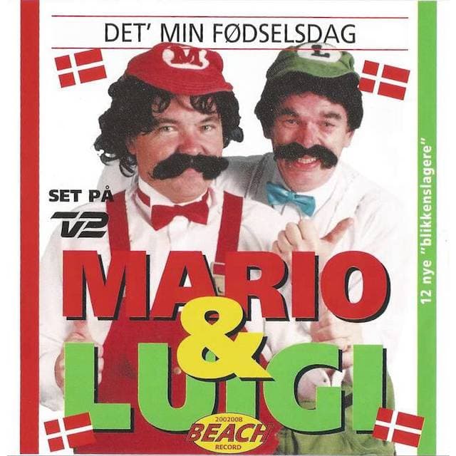 Mario Og Luigi Det Min Fødselsdag (CD)