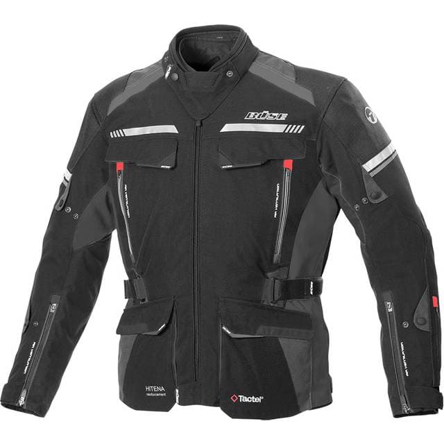 Büse Highland II Textile Jacket - Black Herre