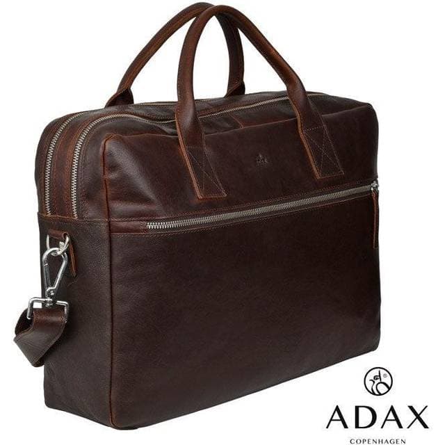 Adax Prato Axel Computertaske - Dark Brown