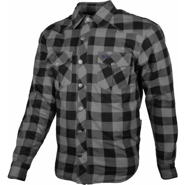 GMS Flannelskjorte Jaguar - Sort/Grå