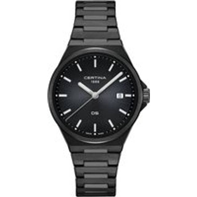 Certina DS-7 Herreur Sort Stål 39 mm