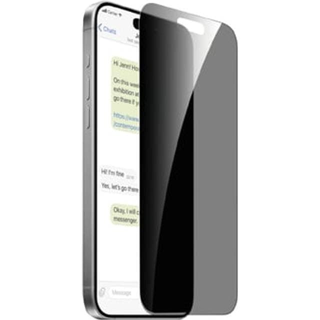 Puro iPhone 16 Pro Privacy Tempered Glass