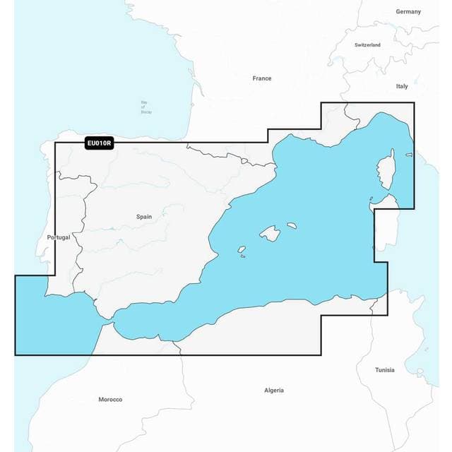Garmin Middelhavskysten Søkort