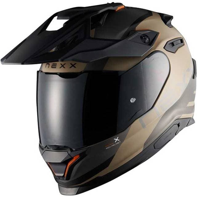 Nexx Adventurehjelm Y.Travl Quest - Sand/Grå