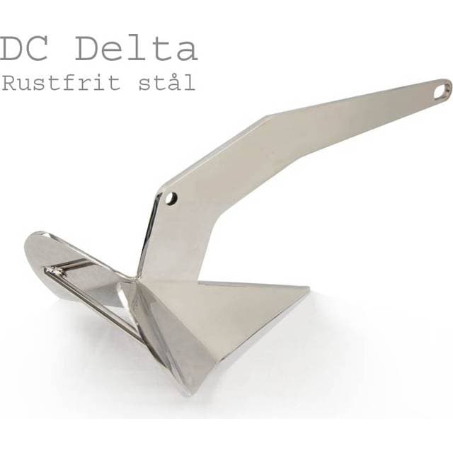 Seatec Delta Anker 316 RF Stål 4 kg