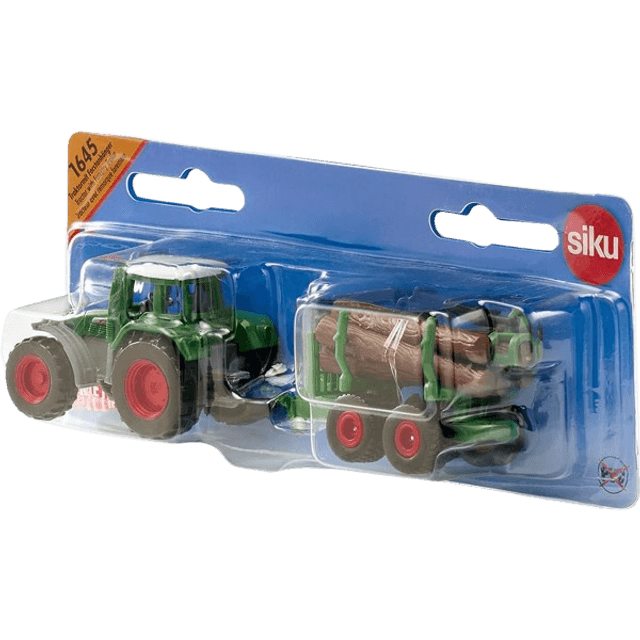 Siku Tractor with Forestry Trailer 1645