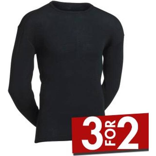 JBS Merino Undertrøje Lang Sleeve Wool - Black