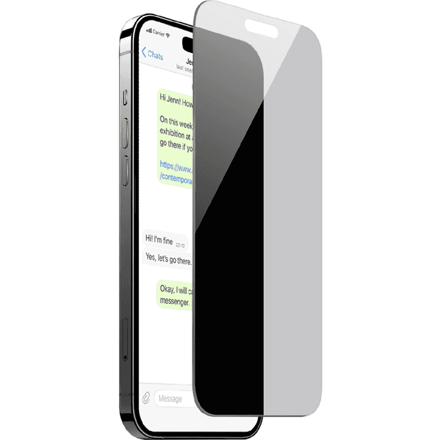 Puro Privacy Tempered Glass iPhone 16 Plus