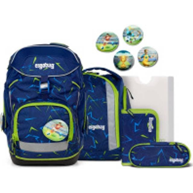 Ergobag Skoletaskesæt Pack Front Run - Blå