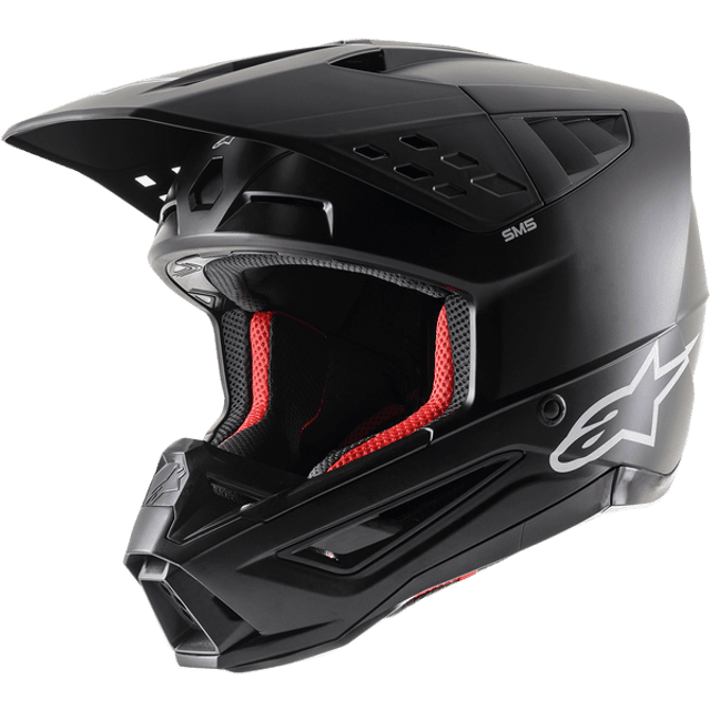 Alpinestars Crosshjelm SM5 Solid - Sort