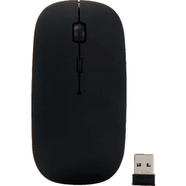 Evermart Sort Trådløs Mus