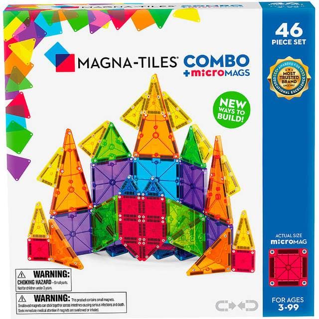 Magna-Tiles microMAGS Kombisæt 46stk