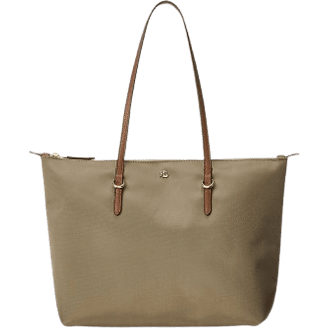 Ralph Lauren Keaton Medium Tote Bag - Clay